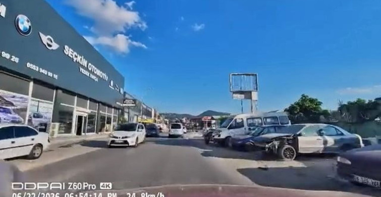 Bursa'da düşen eşyasını almak isteyen sürücü tehlikeli anlar yaşadı