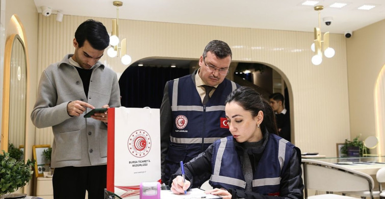 Bursa'da Emlak ve Kuyum Sektörüne Denetim