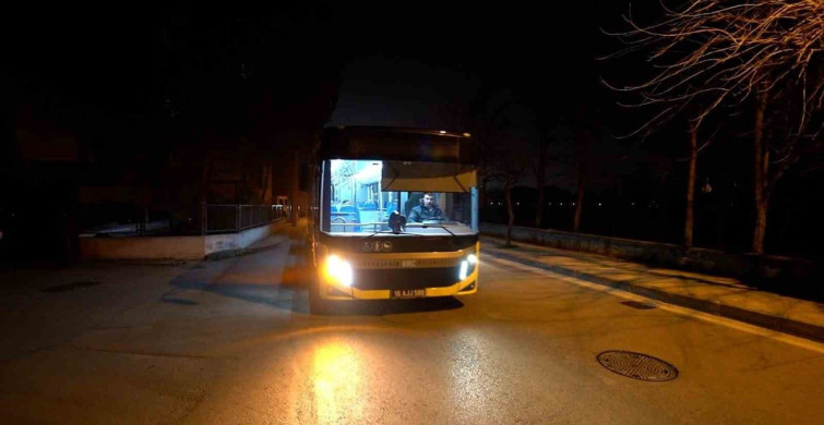 Bursa'da Gece Ulaşım Seferleri Yeniden Düzenlendi