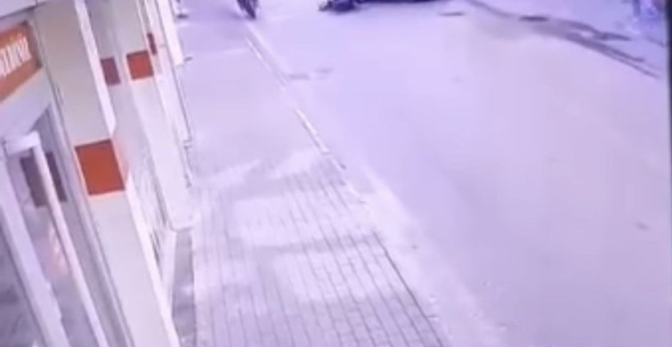 Bursa'da Gerçek Kaza: Motosiklet ve Otomobil Çarpıştı