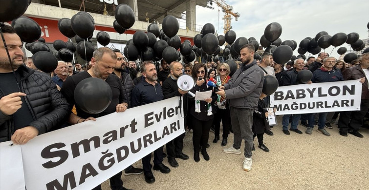 Bursa'da İnşaat Mağdurları Eylem Düzenledi