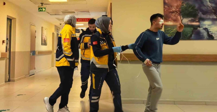 Bursa'da İş Kazası: Ahşap Parça İşçinin Gözüne Sıçradı