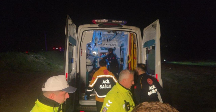 Bursa'da İznik Gölü'ne Düşen Otomobilin Sürücüsü Yaralandı