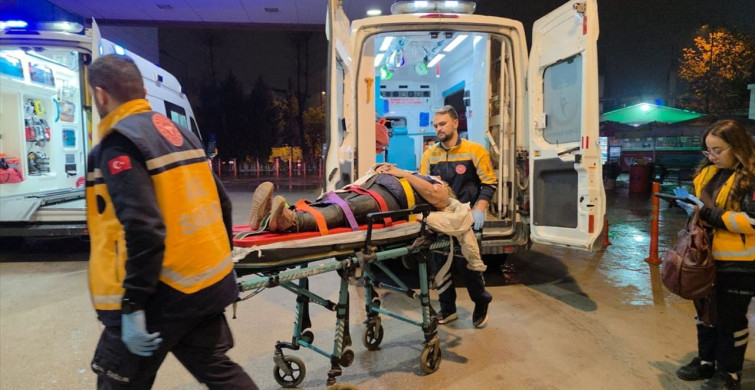 Bursa'da Kamyonet Kazası: Bir Kadın Yaralandı