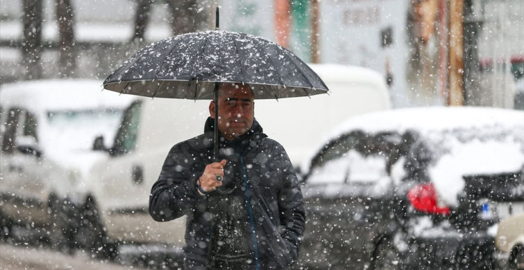 Bursa'da Kar Yağışı Özellikle Yüksek Kesimlerde Etkili Oldu