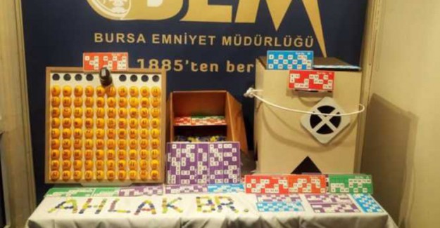 Bursa'da Kumar Operasyonu! Hepsi Ele Geçirildi