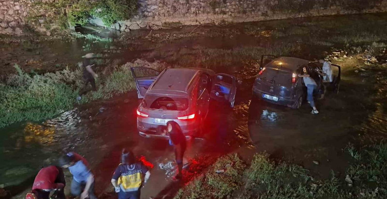 Bursa'da makas atan otomobilin neden olduğu kaza: 6 yaralı