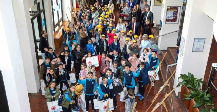 Bursa'da öğrencilere su tasarrufu dersi