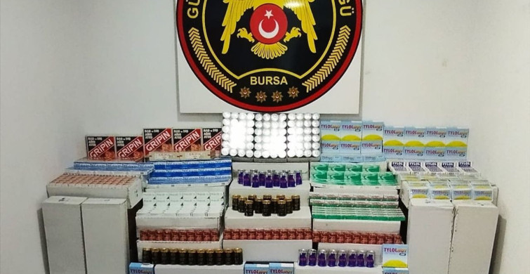 Bursa'da Operasyon: 246 Bin Sahte İlaç Ele Geçirildi