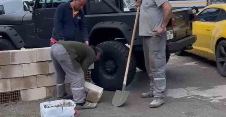 Bursa'da Oto Lastikçi Dükkanına Duvar: Kiracı İsyan Etti