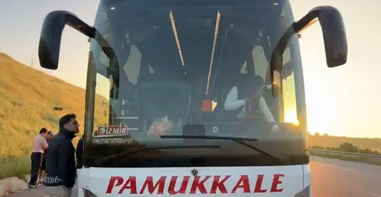 Bursa'da Otobüs Kazasında Muavin Yaralandı