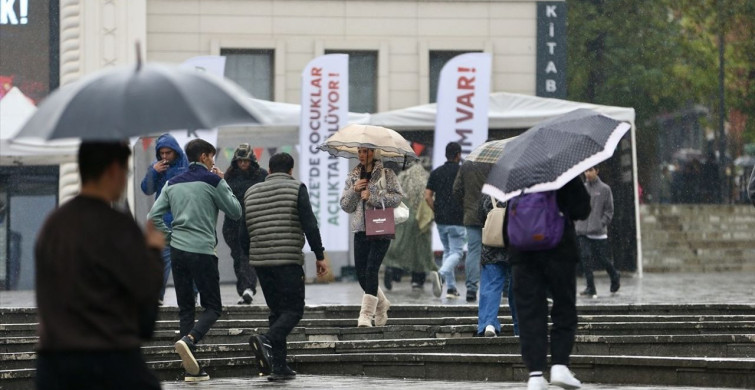 Bursa'da Sağanak Yağış Etkili