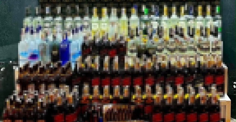 Bursa'da sahte alkollü içki operasyonu: 297 şişe ele geçirildi