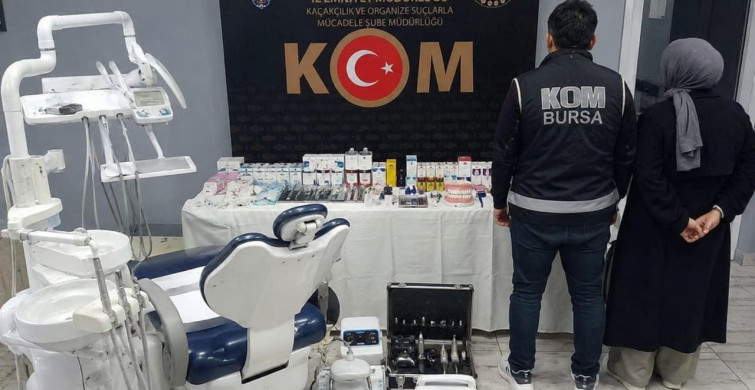 Bursa'da Sahte Diş Muayenesi Operasyonu: 2 Gözaltı