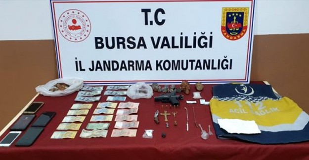 Bursa'da Tarihi Eser Kaçakçılığı Yapan 3 Kişi Yakalandı