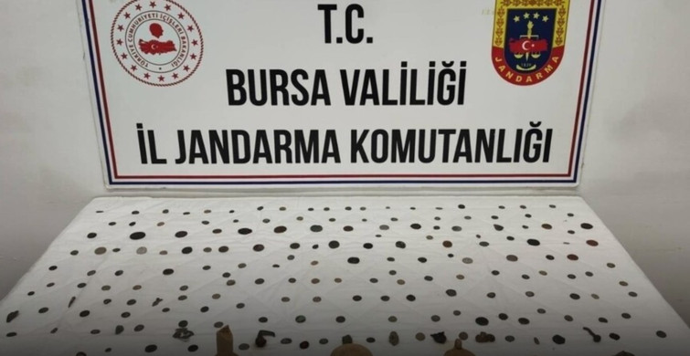 Bursa’da Tarihi Eser Operasyonu: 202 Parça Ele Geçirildi