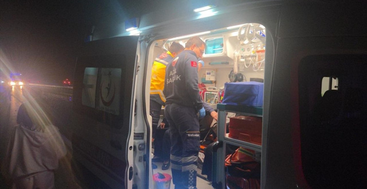 Bursa'da Yolcu Otobüsü ve Otomobil Çarpıştı