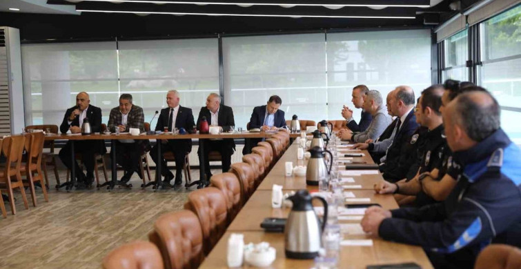Bursa'da Zabıta Koordinasyon Toplantısı