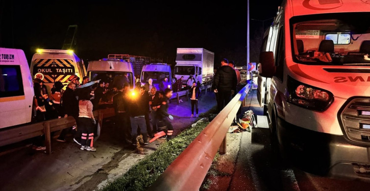 Bursa'da Zincirleme Trafik Kazası: 1 Ölü, Çok Sayıda Yaralı