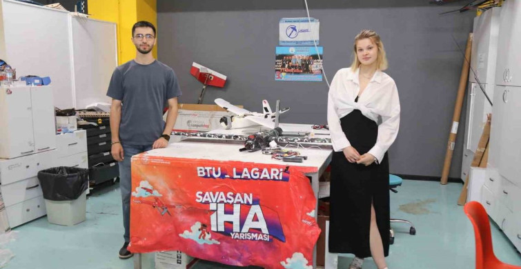 Bursalı öğrenciler, uluslararası İHA yarışmasında dünya üçüncüsü oldu