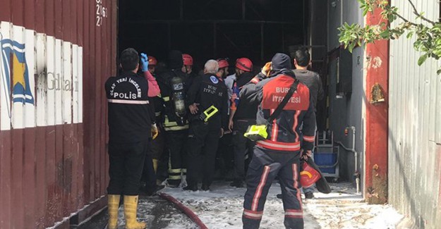 Bursa'nın Yıldırım İlçesinde Fabrikada Patlama! Yaralı İşçiler Var