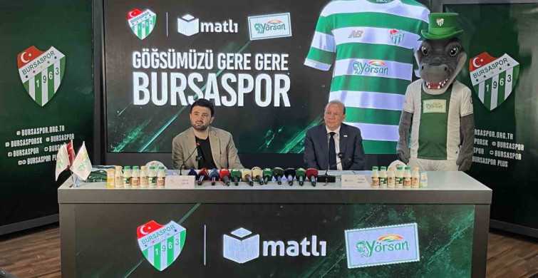 Bursaspor, 70 milyonluk sponsorluğuna imza attı