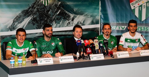 Bursaspor'da Yeni Transferler İle İmzalar Atıldı!