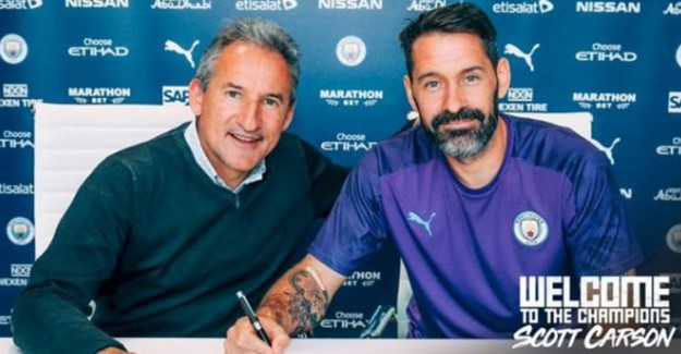 Bursaspor'un Eski Kalecisi Scott Carson, Manchester City'de 