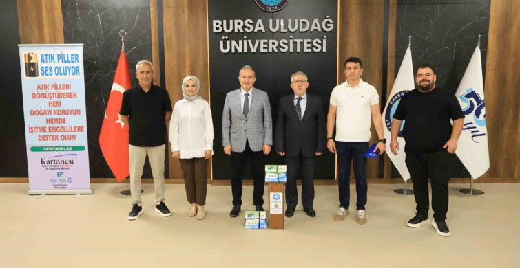 Buü’de atık piller işitme engellilere ses oluyor