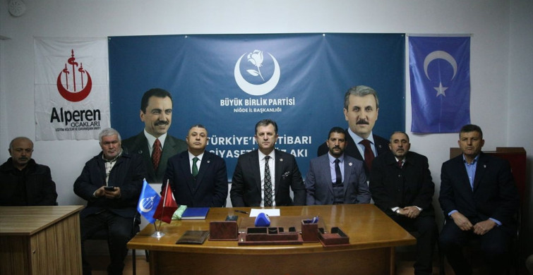 Büyük Birlik Partisi'nin Yörükçüoğlu'ndan Niğde Çıkışı