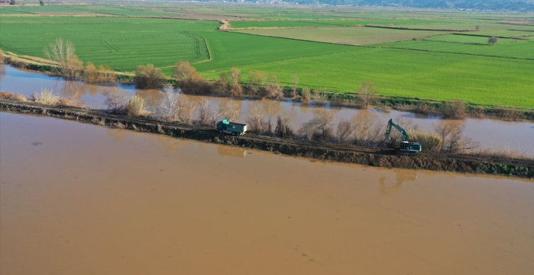 Büyük Menderes Nehri'nde Taşkınlar
