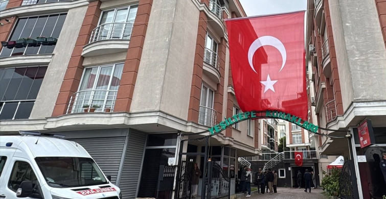 Büyükçekmece'de Şehit Pilot Yarbay Gökhan Korkmaz İçin Taziye Ziyaretleri Devam Ediyor