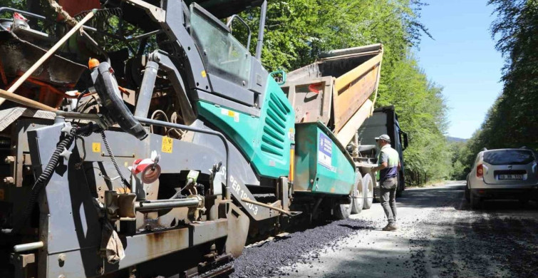 Büyükşehir’den İznik’te alternatif ulaşımı güçlendiren yol yatırımı