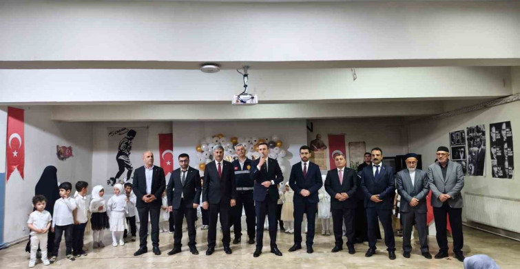 Çaldıran'da 4-6 yaş Kur’an kursu öğrencilerinin mezuniyet coşkusu