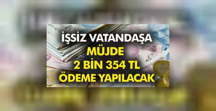 Çalışan ve işsiz binlerce kişinin hesabına 2 bin 354 TL yatırılıyor! Bakan Yanık ödemelerin detaylarını açıkladı!