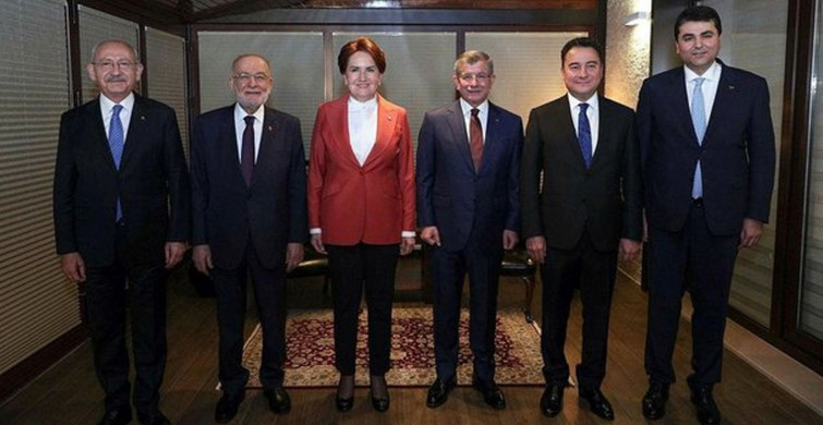 Çalışma Yemeğinde Bir Araya Gelen 6 Muhalefet Partisi İttifakının Görünmeyen Yedinci Ortağı Belli Oldu!