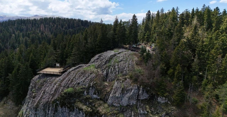 Çambaşı Yaylası'nda Seyir Terası ile Turizm Patladı