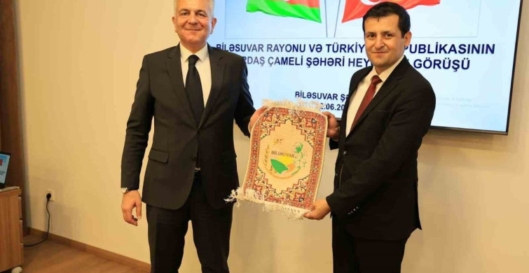 Çameli Heyeti, Azerbaycan'da Kardeş Şehir Protokolü Kapsamında Temaslarda Bulundu