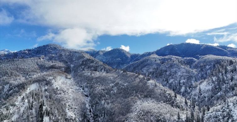 Camili Havzası Beyaza Büründü