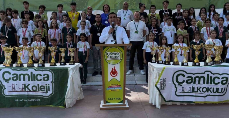 Çamlıca Koleji 332 lisanslı öğrenciyle 17 kupa ve 148 madalya kazandı