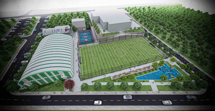 Çamlıtepe Spor Kompleksi tamamlanma oranı %71
