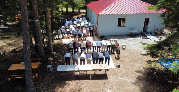 Çamyurdu yaylasında cami açılışı yapıldı