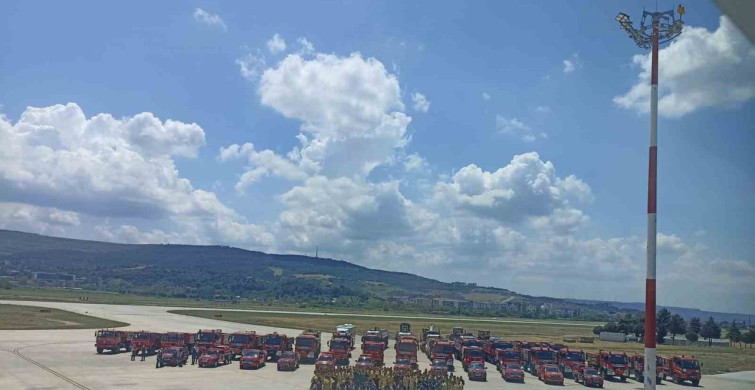 Çanakkale Havalimanı'nda Orman Yangınlarıyla Mücadele Sezonu Töreni