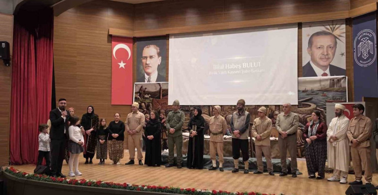 Çanakkale Ruhu Kayseri’de Hayat Buldu