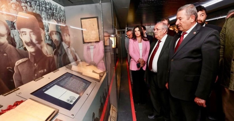 Çanakkale Savaşları Mobil Müzesi Darende'de İlgi Odağı