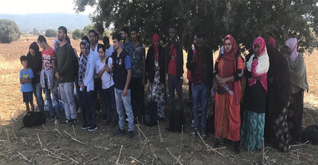 Çanakkale'de 2 Günde 353 Kaçak Göçmen Ve 8 Organizatör Yakalandı