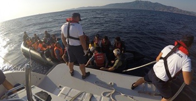Çanakkale'de 38 Mülteci Yakalandı