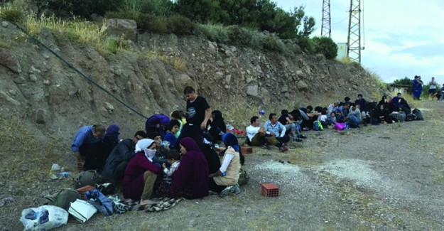 Çanakkale'de 39 Mülteci Yakalandı