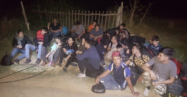 Çanakkale'de 48 Kaçak Göçmen Yakalandı