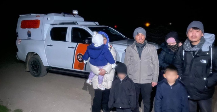 Çanakkale'de 7 Düzensiz Göçmen Yakalandı